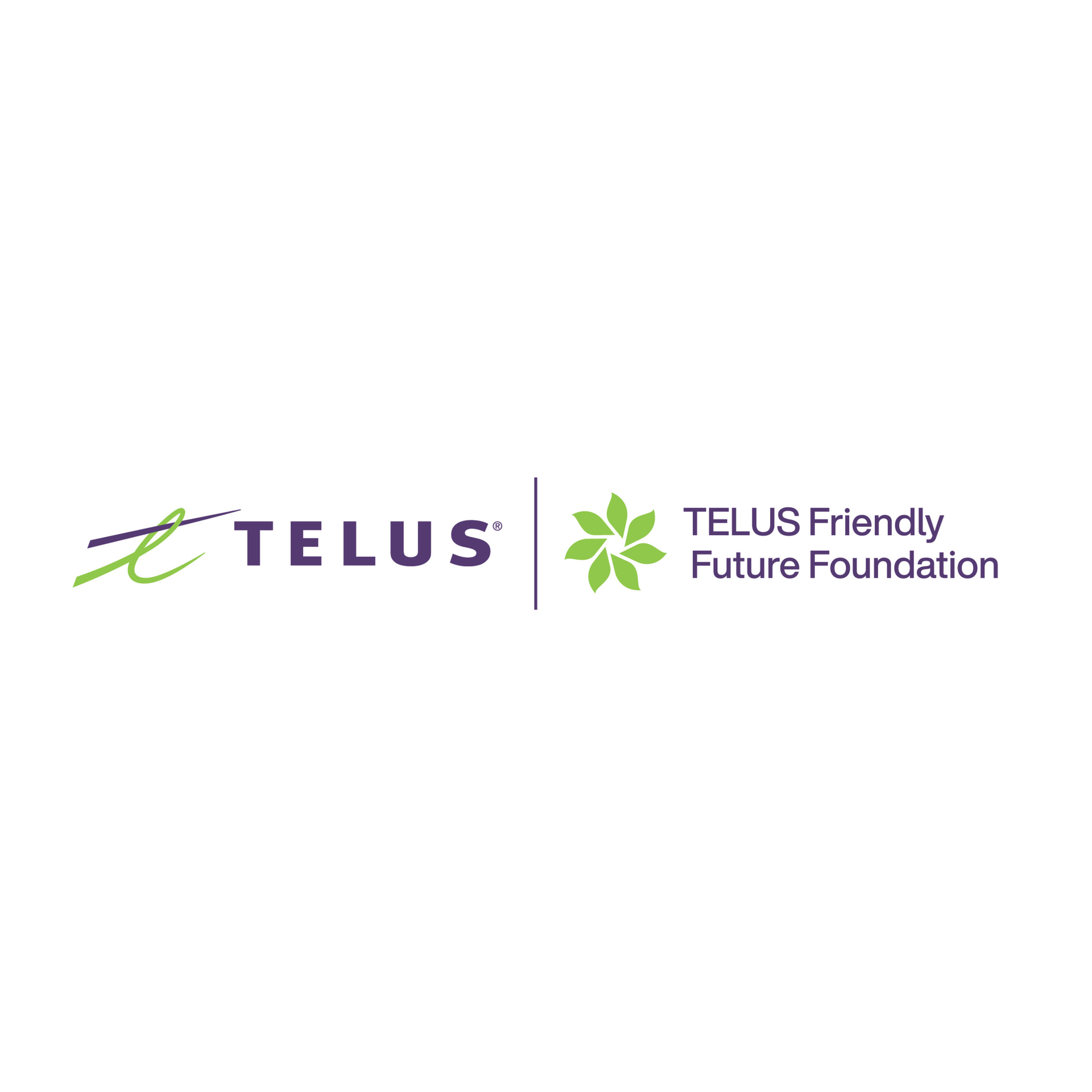 TELUS and TELUS Friendly Future Foundation logo